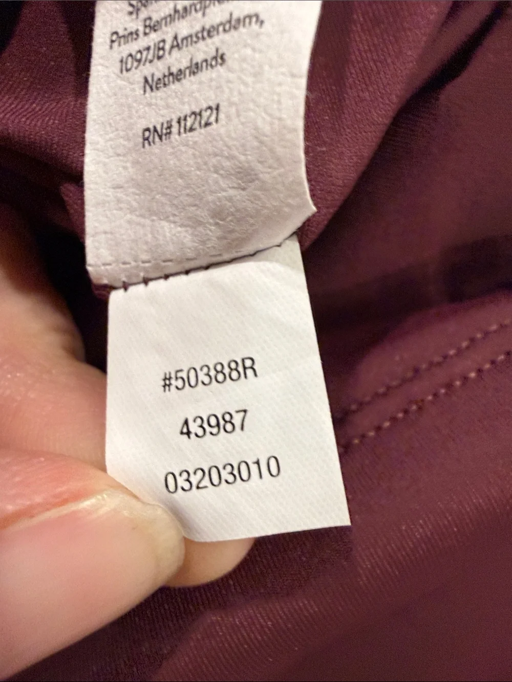 SPANX Pique’ Size L Textured V-Neck Mini Swim Bathing Suit Dress in Burgundy